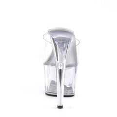 PLEASER ADORE-701 Clear Platform Slides - Shoecup.com - 4