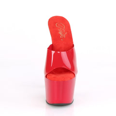 7 Inch Heel ADORE-701N Red Jelly