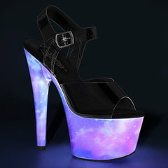 7" Heel ADORE-708REFL Galaxy Effect Wrapped