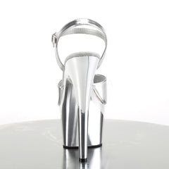 7 Inch Heel ADORE-709 Silver