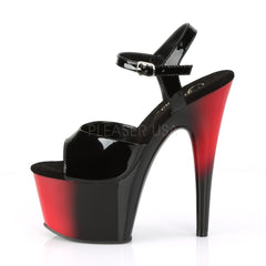7 Inch Heel ADORE-709BR Red Black