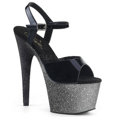 7" Heel ADORE-709OMBRE Silver