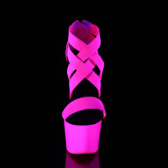 7 Inch Heel ADORE-769UV Neon Hot Pink