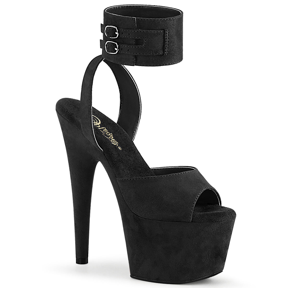 7" Heel ADORE-791FS Black