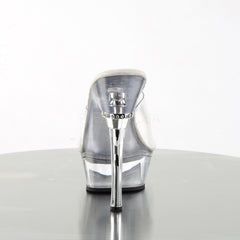 PLEASER ALLURE-601 Clear Stiletto Sandals - Shoecup.com - 4