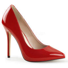 PLEASER AMUSE-20 Red Pat Pumps - Shoecup.com - 1