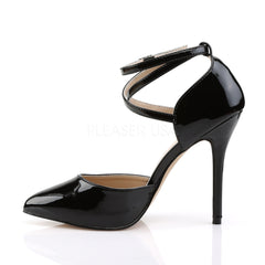 PLEASER AMUSE-25 Black Pat D'Orsay Pumps - Shoecup.com - 3