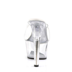 Pleaser ASPIRE-601 Clear Slide With Clear Platform - Shoecup.com - 4