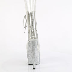 7 Inch Heel BEJEWELED-1016C-2-7 Clear Rhinestone
