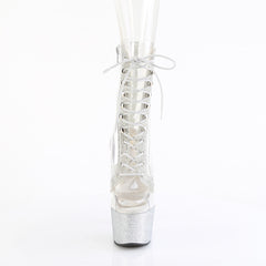7 Inch Heel BEJEWELED-1021C-2 Clear Rhinestone