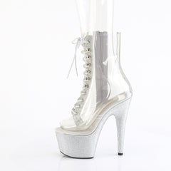 7 Inch Heel BEJEWELED-1021C-2 Clear Rhinestone