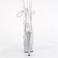 7 Inch Heel BEJEWELED-1021C-7 Clear Rhinestone