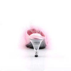 3 Inch Heel BELLE-301F Baby Pink Fur