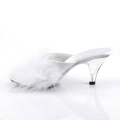 3 Inch Heel BELLE-301F White Fur