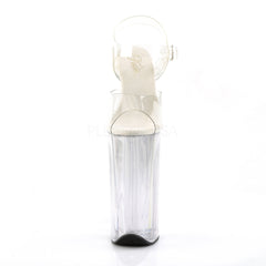 PLEASER BEYOND-008 Clear Extreme 10 Inch High Heels - Shoecup.com - 2