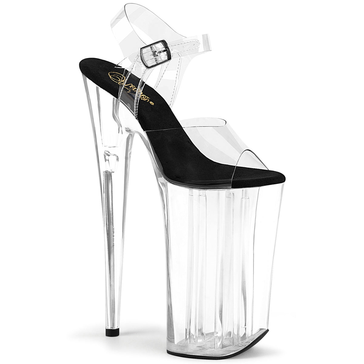 10" Heel BEYOND-008 Clear Black