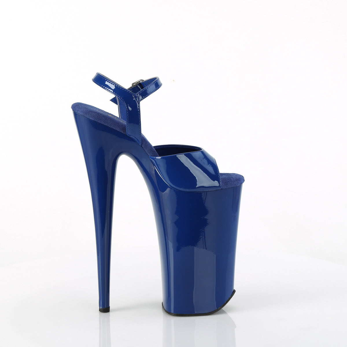 10 Inch Heel BEYOND-009 Royal Blue Patent