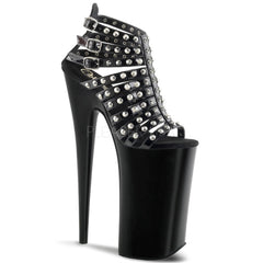 PLEASER BEYOND-093 Black Extreme 10 Inch High Heels - Shoecup.com - 1