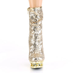 6 Inch Heel BLONDIE-R-1009 Gold Sequins