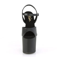 7 Inch Heel BONDGIRL-709 Black Pu