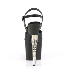 7 Inch Heel BONDGIRL-709 Black Pu