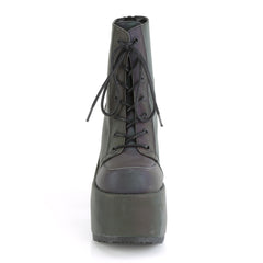 3 Inch Heel CAMEL-203 Green Reflective