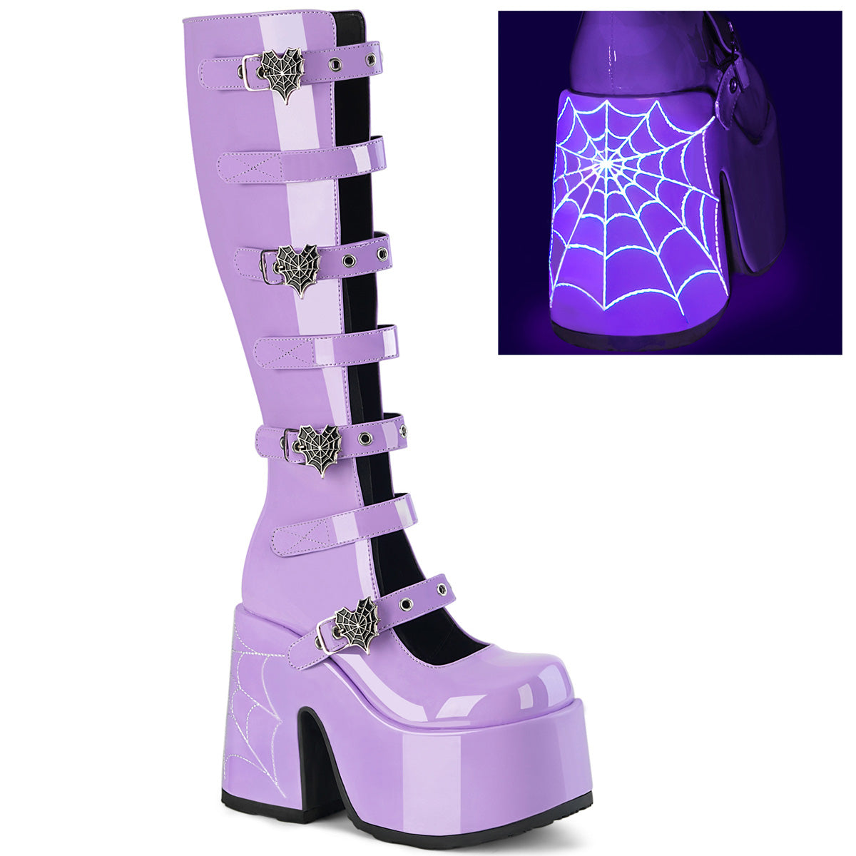 demonia-camel-223-lavender-patent