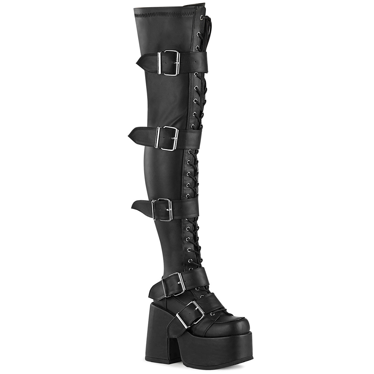 demonia-camel-305-black-stretchetch-vegan-leather