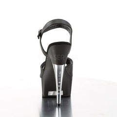 Pleaser CAPTIVA-609 Black Pu Ankle Strap Sandals - Shoecup.com - 4