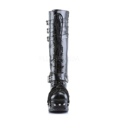 Demonia,DEMONIA CHARADE-206 Black Pu Vegan Boots - Shoecup.com