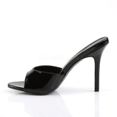 Pleaser CLASSIQUE-01 Black Pat Slides - Shoecup.com - 3