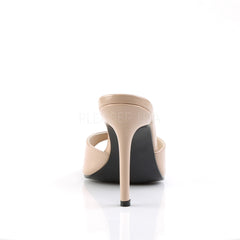 Pleaser CLASSIQUE-01 Nude Pat Slides - Shoecup.com - 4
