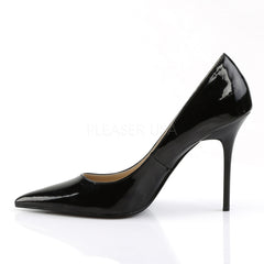 PLEASER CLASSIQUE-20 Black Pat Pumps - Shoecup.com - 3