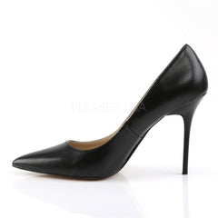 PLEASER CLASSIQUE-20 Black Pu Pumps - Shoecup.com - 3