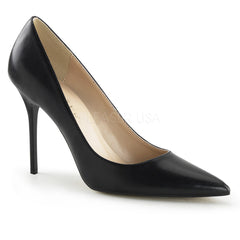 PLEASER CLASSIQUE-20 Black Pu Pumps - Shoecup.com - 1