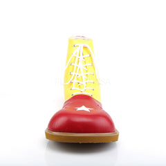 FUNTASMA CLOWN-02 Yellow-Red Pu Clown Shoes