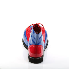 FUNTASMA CLOWN-05 Red-Blue Pat Clown Shoes