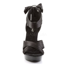 5" Heel COCKTAIL-568 Black Satin
