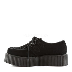 Demonia,DEMONIA CREEPER-402S Men's Black Suede Creepers - Shoecup.com
