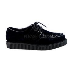 Demonia,DEMONIA CREEPER-602S Men's Black Suede Creepers - Shoecup.com