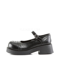 Demonia,DEMONIA CRUX-07 Black Pu Platform Mary Jane - Shoecup.com