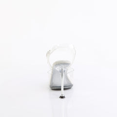 4 Inch Heel CUPID-408 Clear