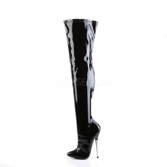 6" Heel DAGGER-3000 Black