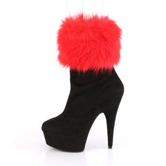 6 Inch Heel DELIGHT-1000 Black Suede