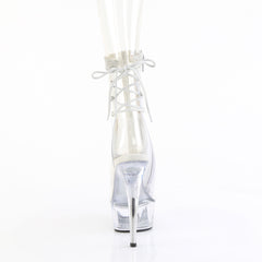 6 Inch Heel DELIGHT-1018C-2RS Clear Rhinestone