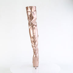 6 Inch Heel DELIGHT-3000HWR Rose Gold Holo