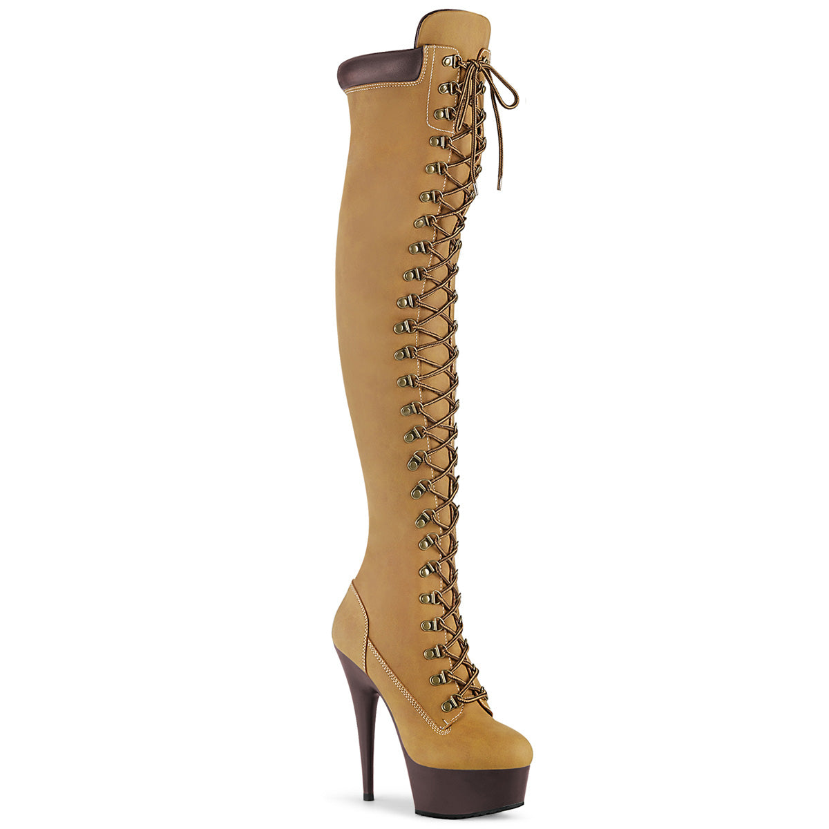 6" Heel DELIGHT-3000TL Tan Nubuck