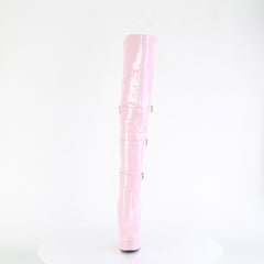 6 Inch Heel DELIGHT-3018 Baby Pink Stretch Patent