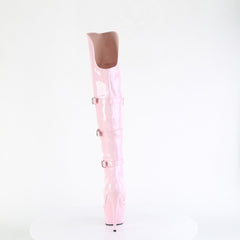 6 Inch Heel DELIGHT-3018 Baby Pink Stretch Patent