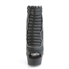 6 Inch Heel DELIGHT-600-18 Black Pu